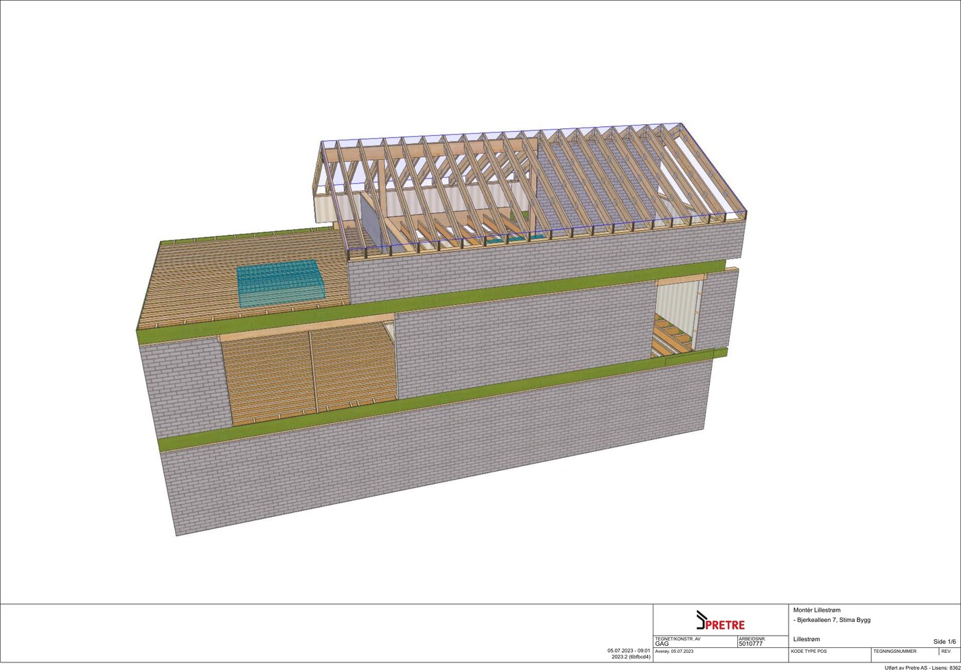 Technical drawing rendered by Rasterex